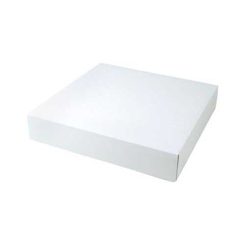 8.5 x 8.5 x 2 WHITE GLOSS TWO-PIECE GIFT BOXES