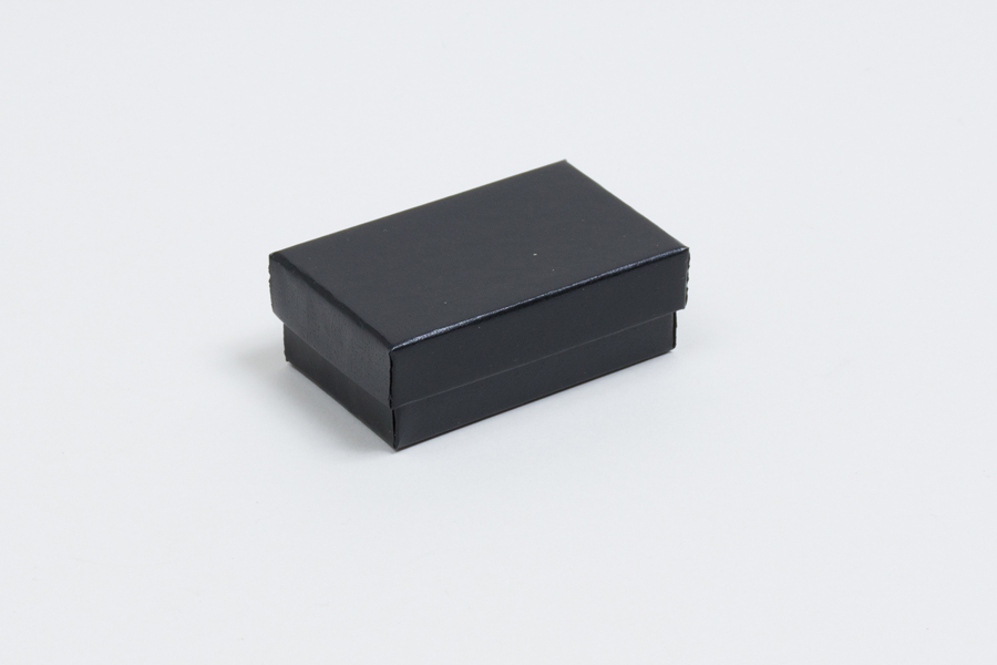 (#11) 1-3/4 x 1-1/8 x 5/8 BLACK SEMI-GLOSS JEWELRY BOXES