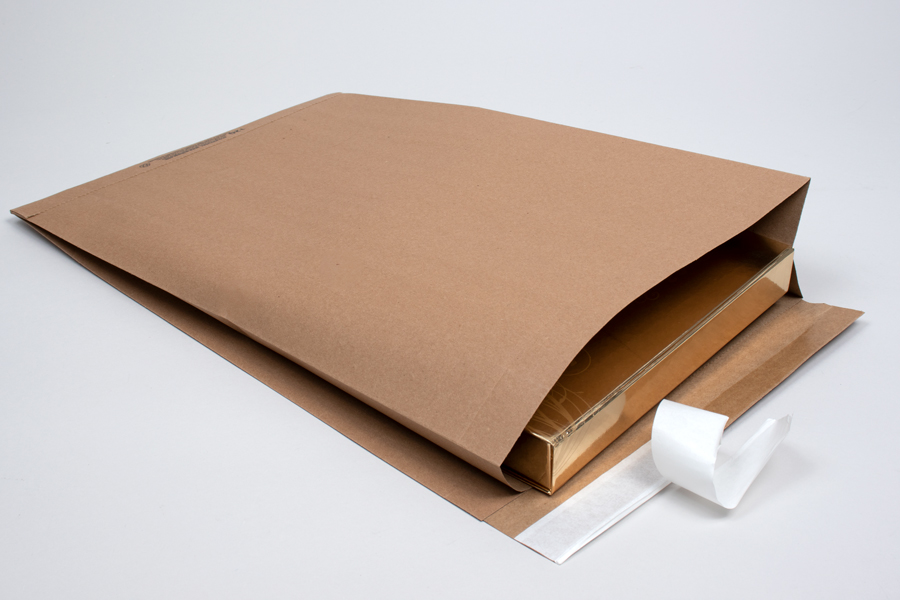 10-1/2 X 3-3/4 X 19 (#10G) ECO-NATURAL PAPER SHIPPING BAGS