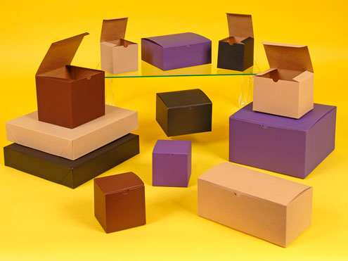 Boxes - Giftware - Tinted Natural Kraft