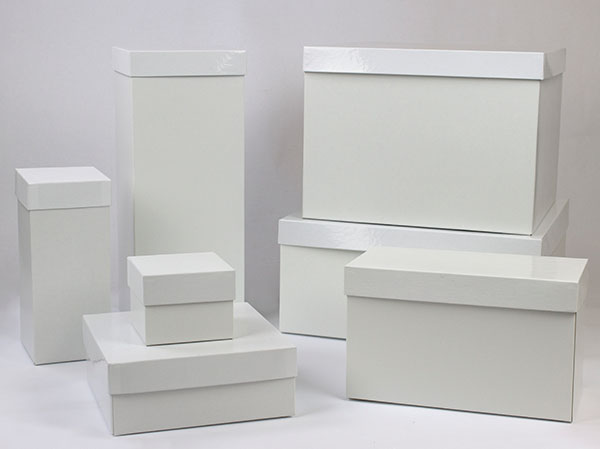 Hi-Wall Giftware Boxes - White