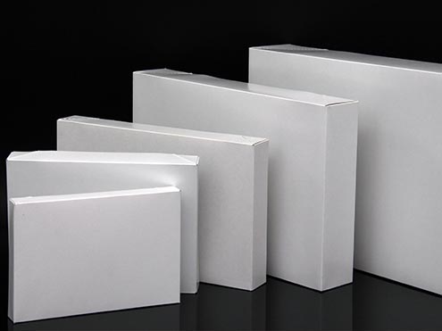 Paper Boxes - Apparel - White Gloss