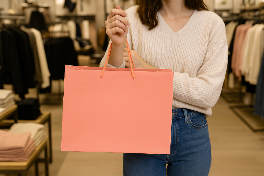 CANTALOUPE GAIA EUROTOTE SHOPPING BAGS