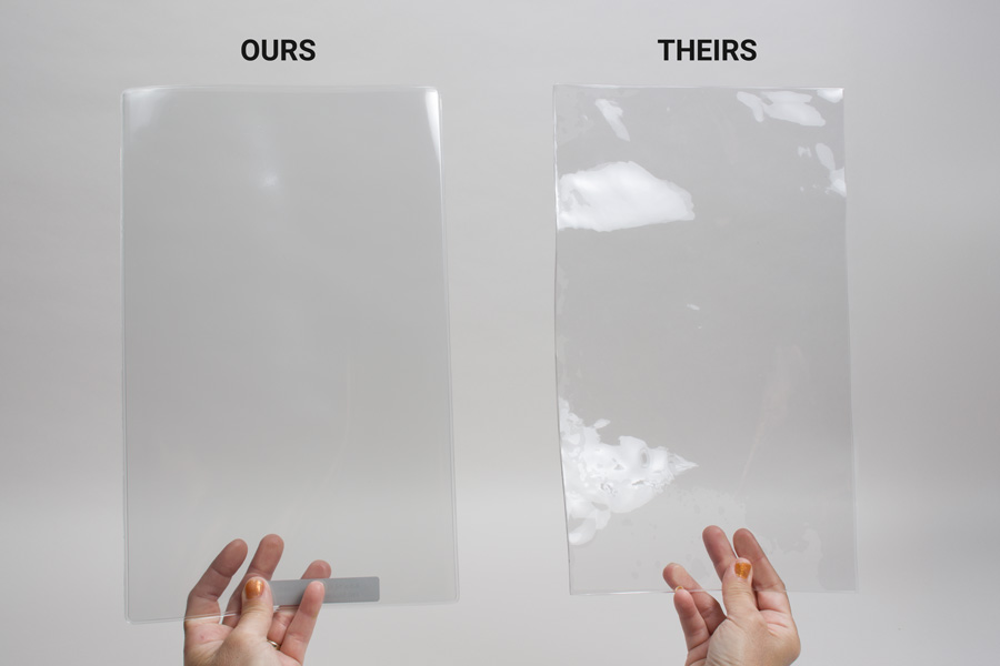 Menu Sleeve Clarity