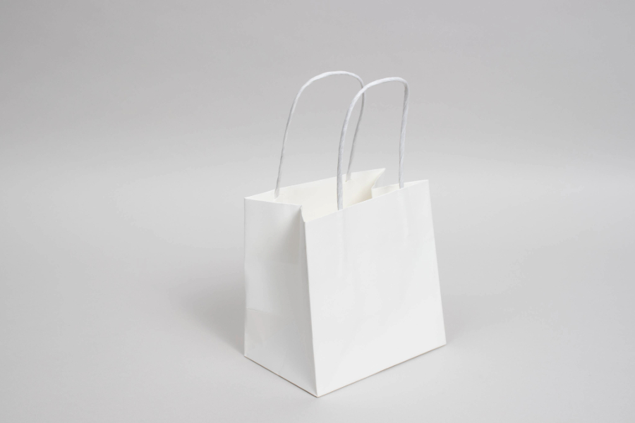 midtown shopping bags-white