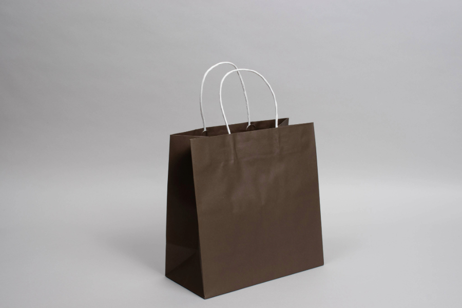 midtown shopping bags-coco brown