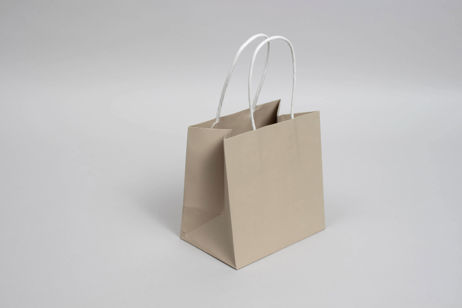 midtown shopping bags - sand