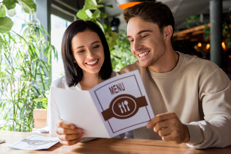 paper menu
