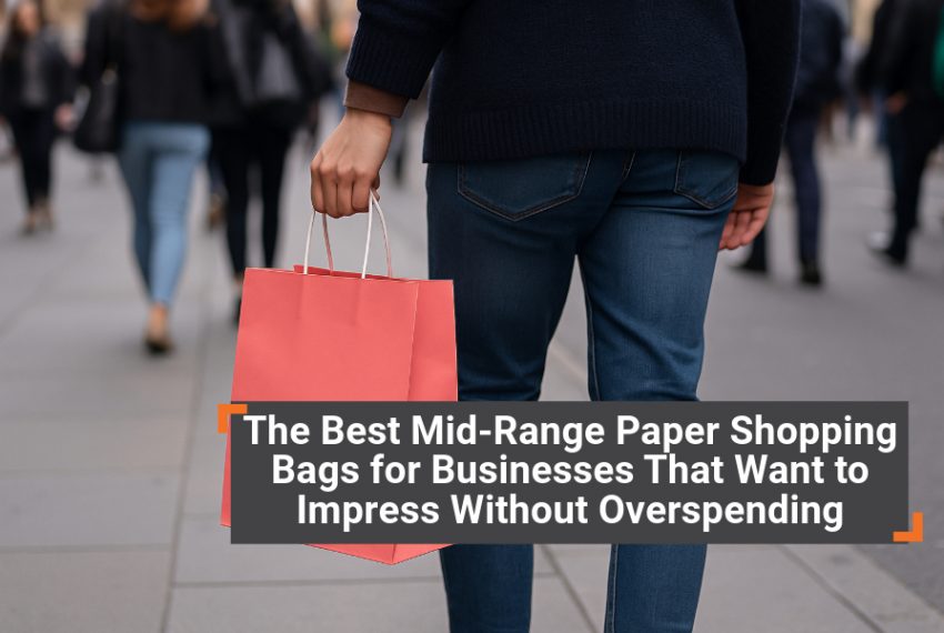 The Best Mid-Range Paper Shopping Bags for Businesses That Want to Impress Without Overspending