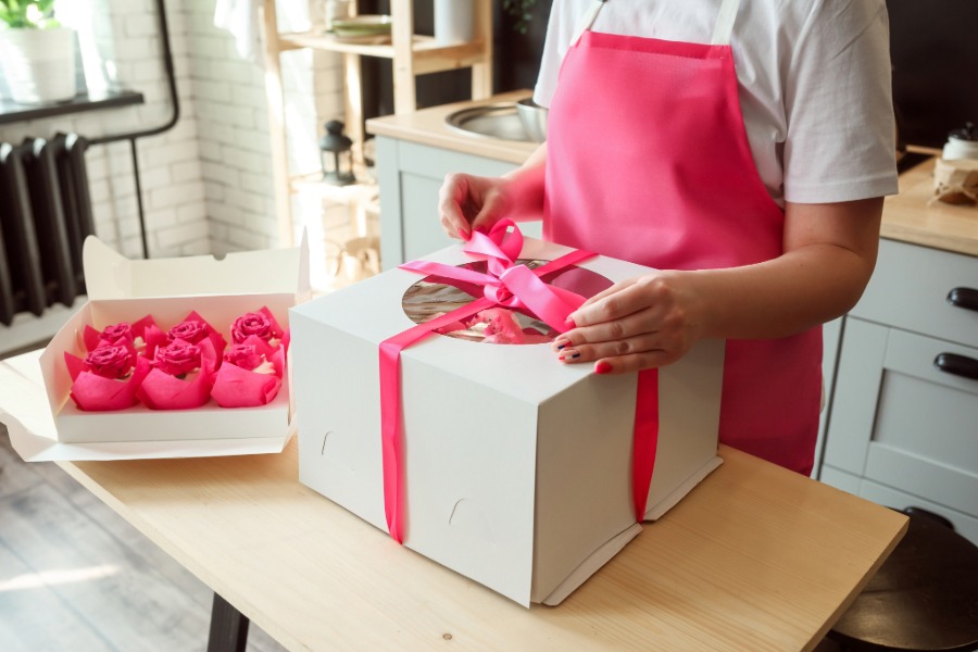 cupcake gift package