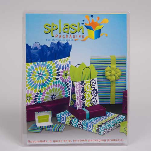 8.5 x 11 CLEAR VINYL MENU SLEEVES
