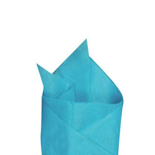 20 x 30 BRIGHT TURQUOISE TISSUE PAPER