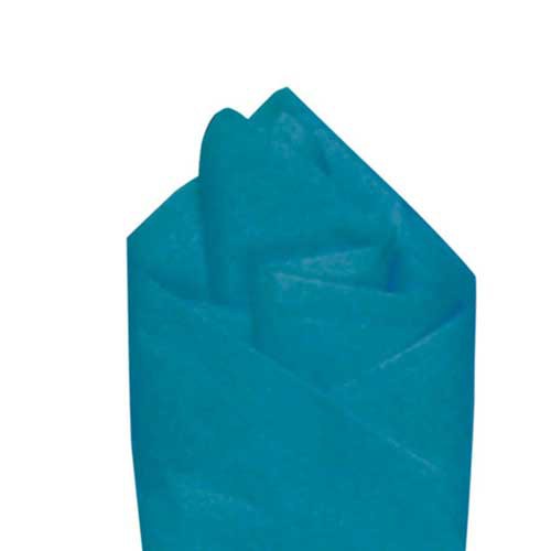 20 x 30 PEACOCK BLUE TISSUE PAPER
