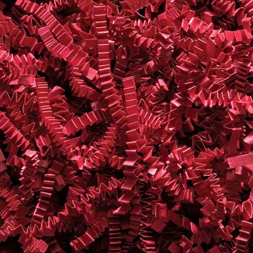 10lb. SPRING-FILL RED CRINKLE CUT PAPER SHRED