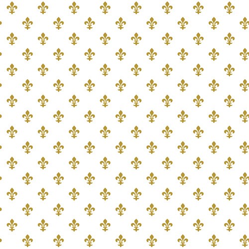 20 x 30 FLEUR DE LIS PRECIOUS METALS TISSUE PAPER