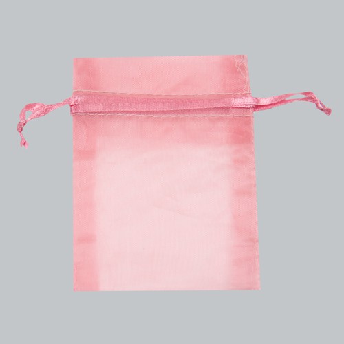 4 X 5-1/2 ORGANZA BAG-PINK