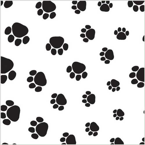 20 x 30 PUPPY PAWS TISSUE PAPER