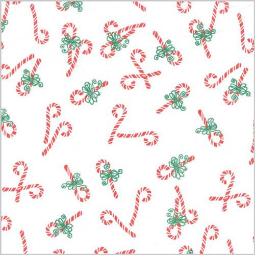 20 x 30 CANDY CANES HOLIDAY TISSUE PAPER