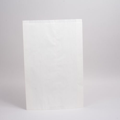 12 x 3 x 18 WHITE PAPER MERCHANDISE BAGS