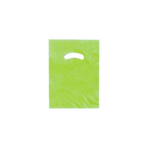9 x 12 CITRUS GREEN SUPER GLOSS PLASTIC BAGS