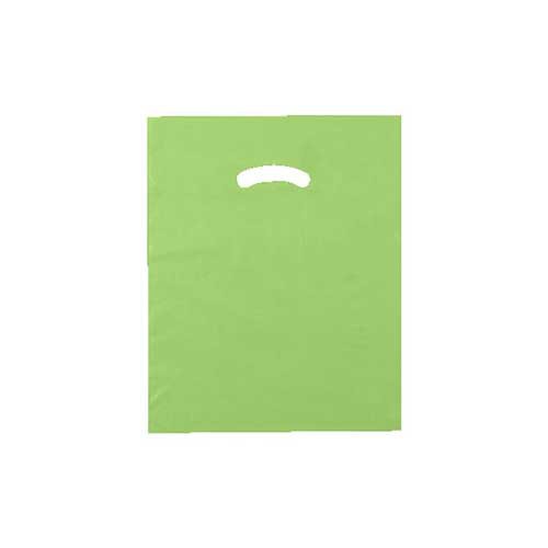 12 x 15 CITRUS GREEN SUPER GLOSS PLASTIC BAGS