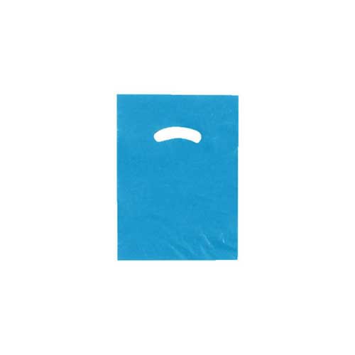 9 x 12 DARK BLUE SUPER GLOSS PLASTIC BAGS