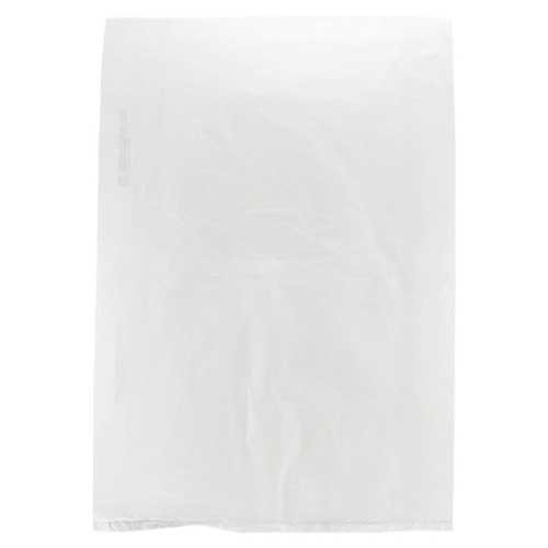 8.5 x 11 WHITE SATIN HIGH DENSITY PLASTIC BAGS
