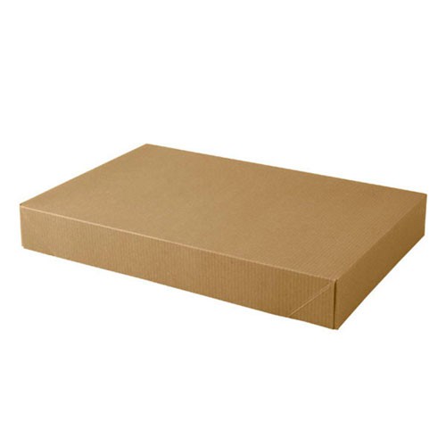 15 x 9.5 x 2 NATURAL KRAFT PINSTRIPE APPAREL BOXES