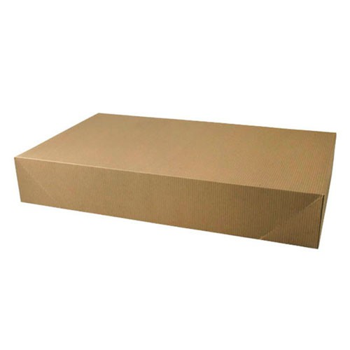 24 x 14 x 4 NATURAL KRAFT PINSTRIPE APPAREL BOXES