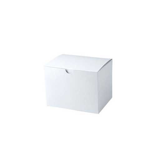 5 x 5 x 3 WHITE GLOSS TUCK-TOP GIFT BOXES