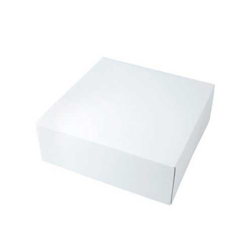 10.5 x 10.5 x 2.5 WHITE GLOSS TWO-PIECE GIFT BOXES