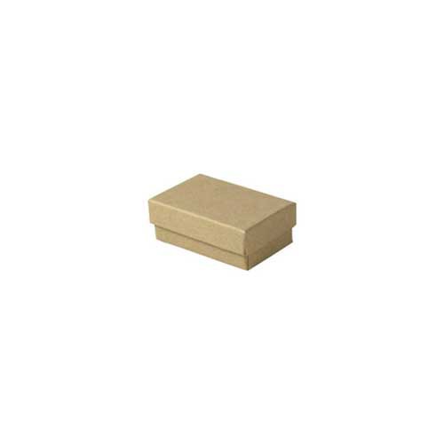(#21) 2-1/2 x 1-1/2 x 7/8 NATURAL KRAFT JEWELRY BOXES