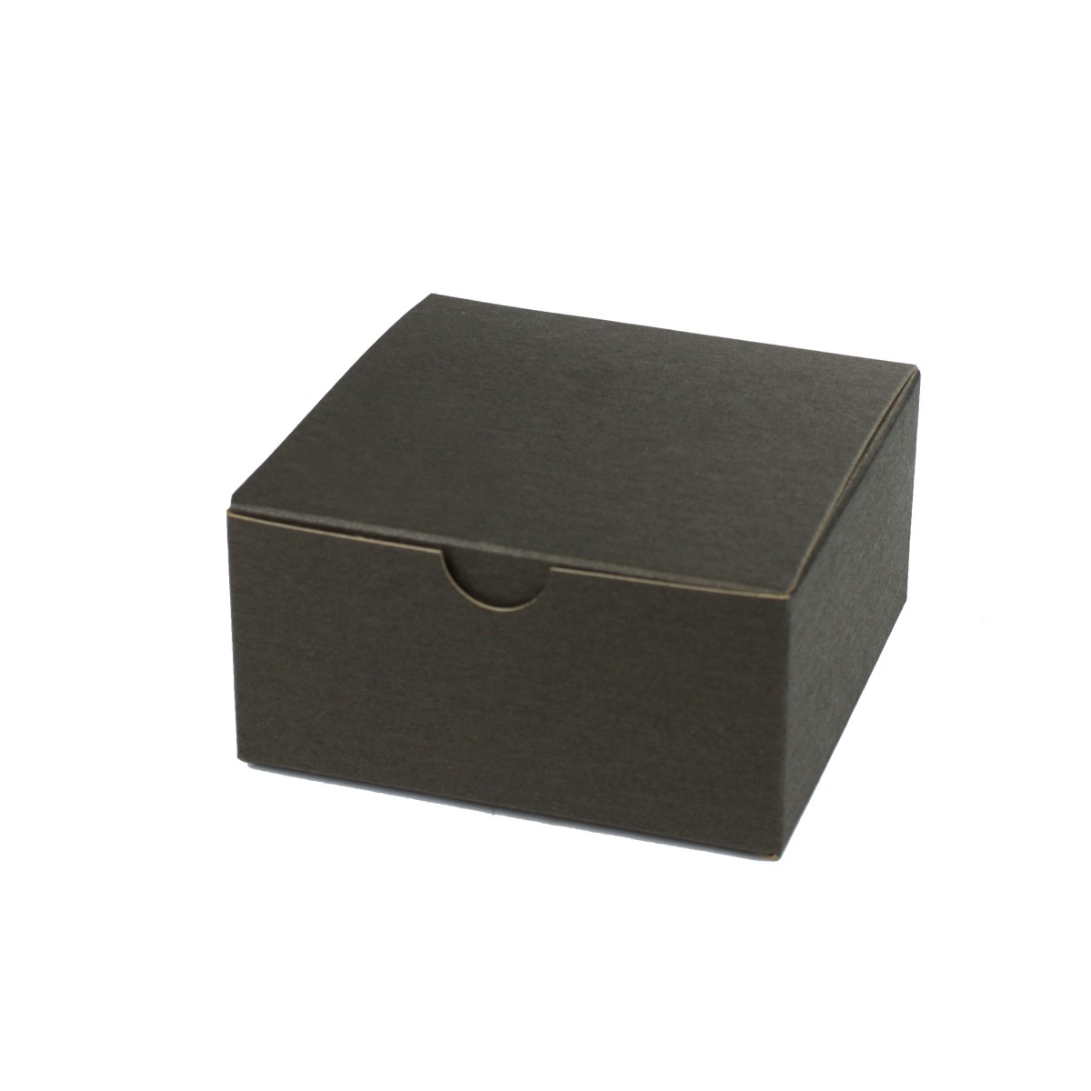 4 x 4 x 2 BLACK PINSTRIPE TUCK-TOP GIFT BOXES