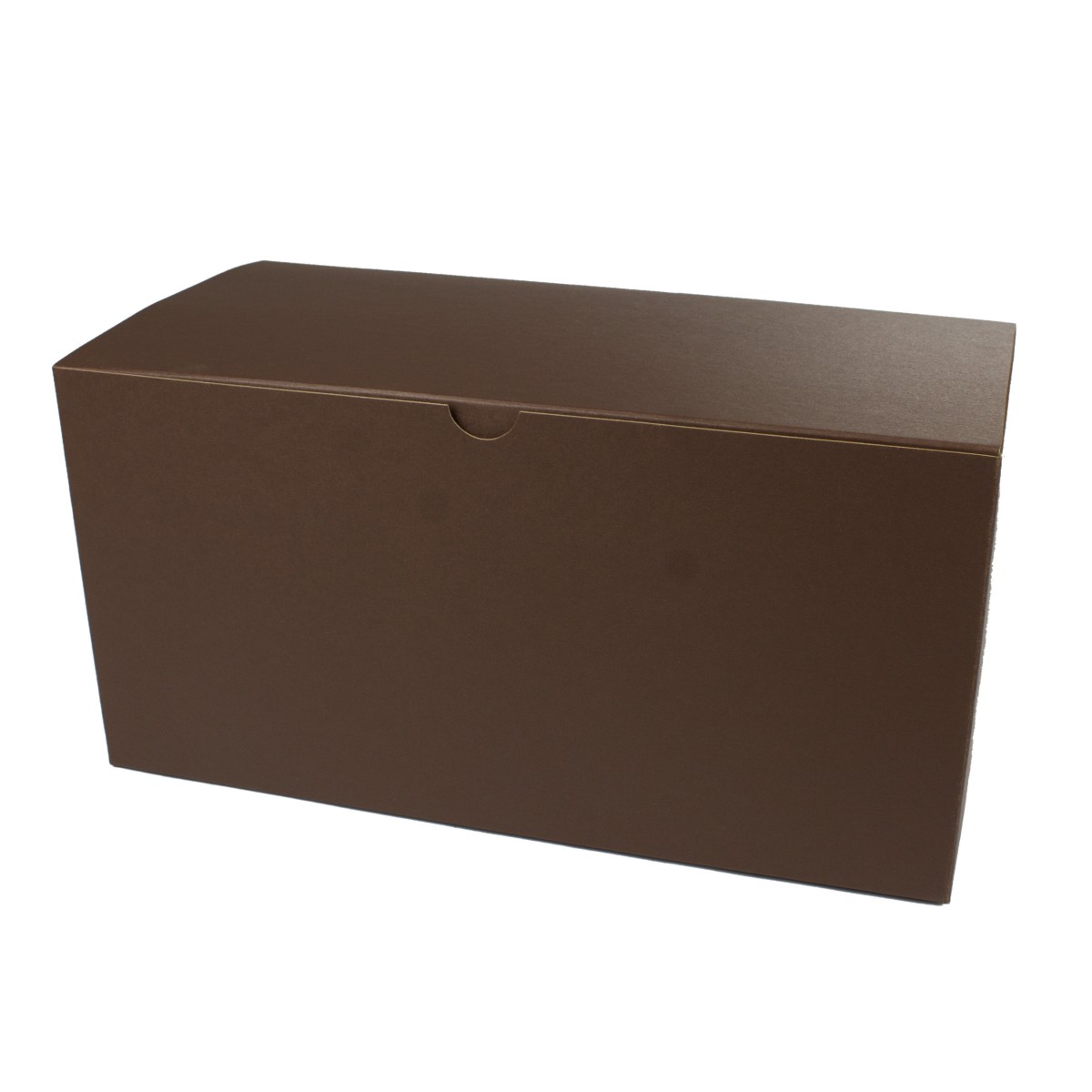 12 x 6 x 6 COCOA TINTED TUCK-TOP GIFT BOXES