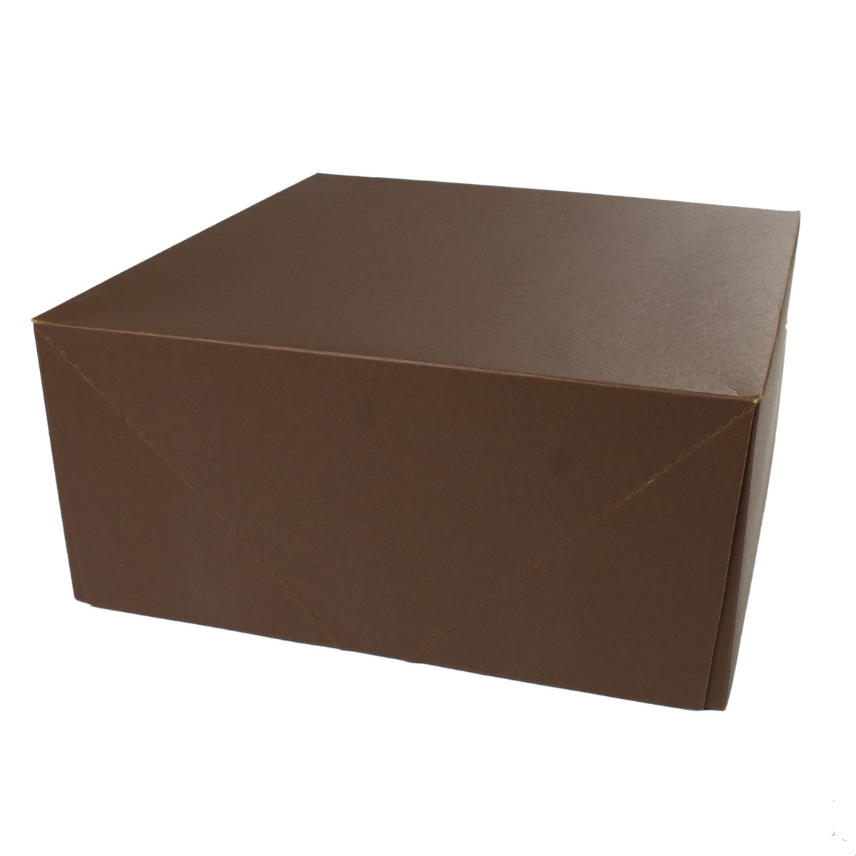 12 x 12 x 5.5 COCOA TINTED TWO-PIECE GIFT BOXES