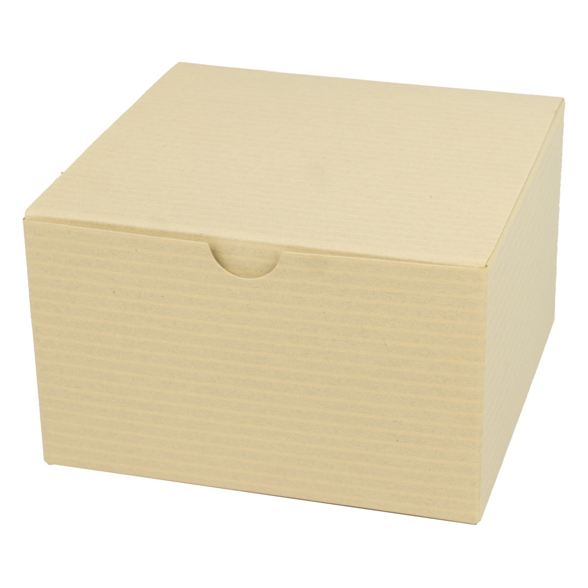 5 x 5 x 3 OATMEAL TINTED TUCK-TOP GIFT BOXES