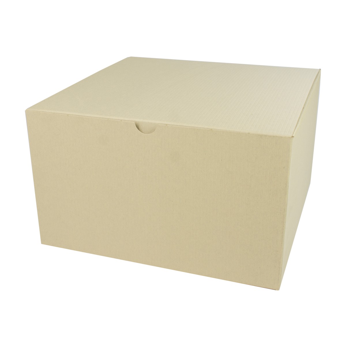 10 x 10 x 6 OATMEAL TINTED TUCK-TOP GIFT BOXES