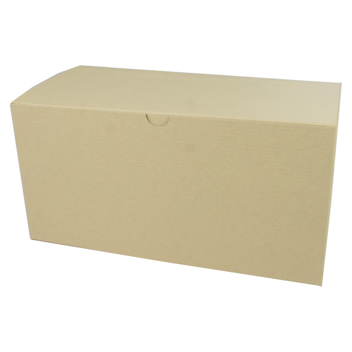 12 x 6 x 6 OATMEAL TINTED TUCK-TOP GIFT BOXES