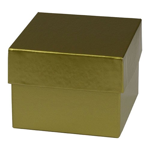 4 x 4 x 3 GOLD HI-WALL GIFT BOX BASES