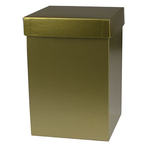 6 x 6 x 6 GOLD HI-WALL GIFT BOX BASES