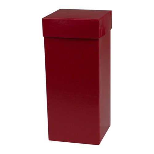 4 x 4 x 9 RED GLOSS HI-WALL GIFT BOX BASES