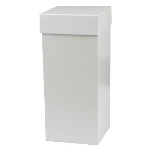 4 x 4 x 9 WHITE GLOSS HI-WALL GIFT BOX BASES