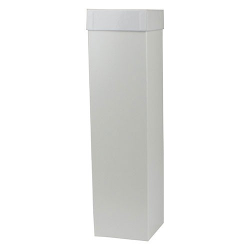 4 x 4 x 15 WHITE GLOSS HI-WALL GIFT BOX BASES