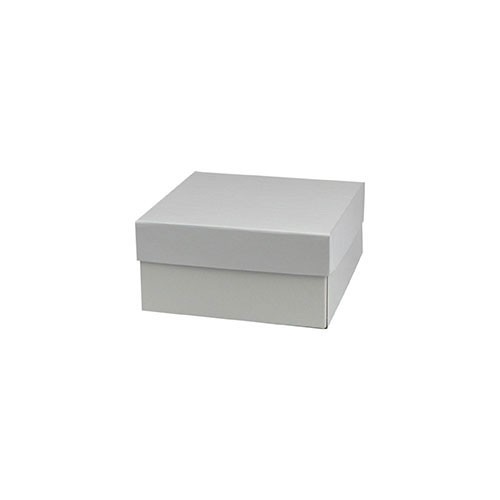 6 x 6 x 3 WHITE GLOSS HI-WALL GIFT BOX BASES
