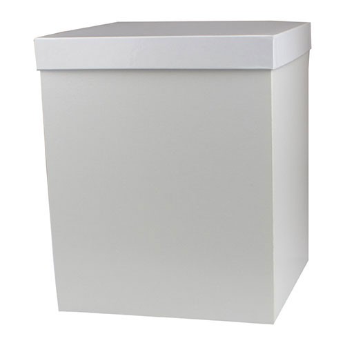 10 x 10 x 12 WHITE GLOSS HI-WALL GIFT BOX BASES