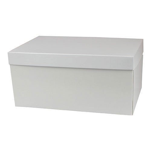 13 x 8 x 6 WHITE GLOSS HI-WALL GIFT BOX BASES