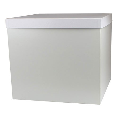 14 x 14 x 12 WHITE GLOSS HI-WALL GIFT BOX BASES