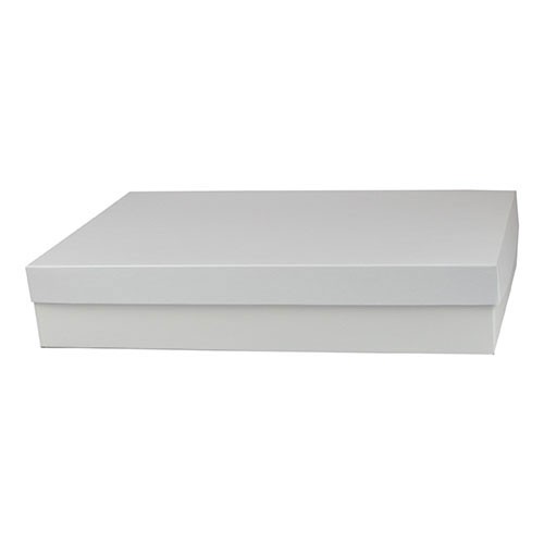 16 x 10 x 3 WHITE GLOSS HI-WALL GIFT BOX BASES