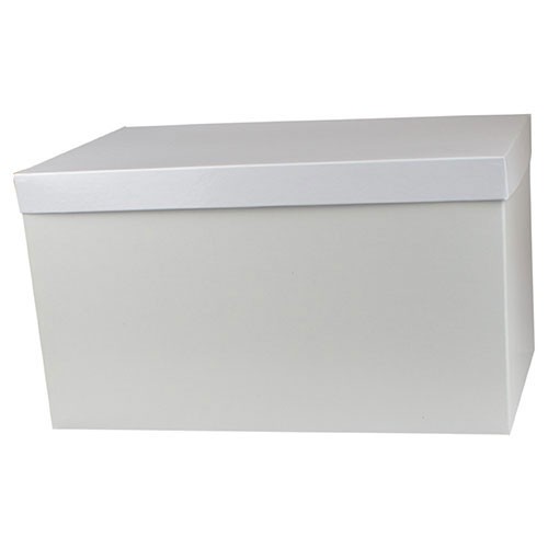 16 x 10 x 6 WHITE GLOSS HI-WALL GIFT BOX BASES