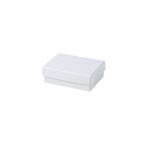(#32) 3-1/16 x 2-1/8 x 1 WHITE GLOSS JEWELRY BOXES